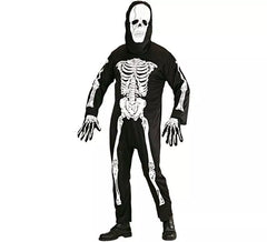 Skeleton Costume with Mask for Men