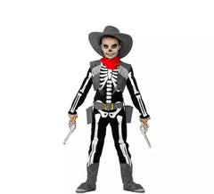 Cowboy Skeleton Costume for Boys