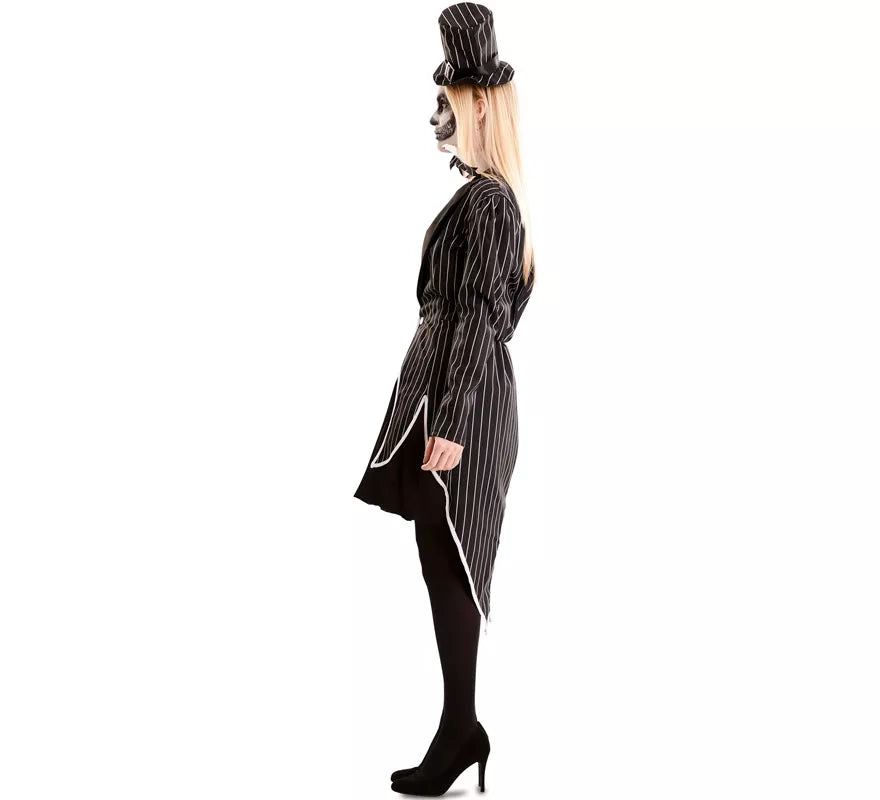 Translation missing: en.Disfraz de Esqueleto Elegante con sombrero para mujer