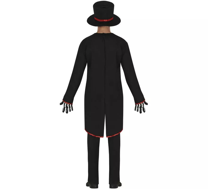 Disfraz de Esqueleto Elegante para hombre