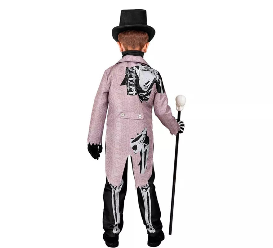Translation missing: en.Disfraz de Esqueleto Elegante para niño