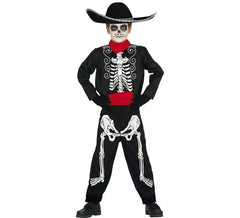 Skeleton Mariachi costume for children