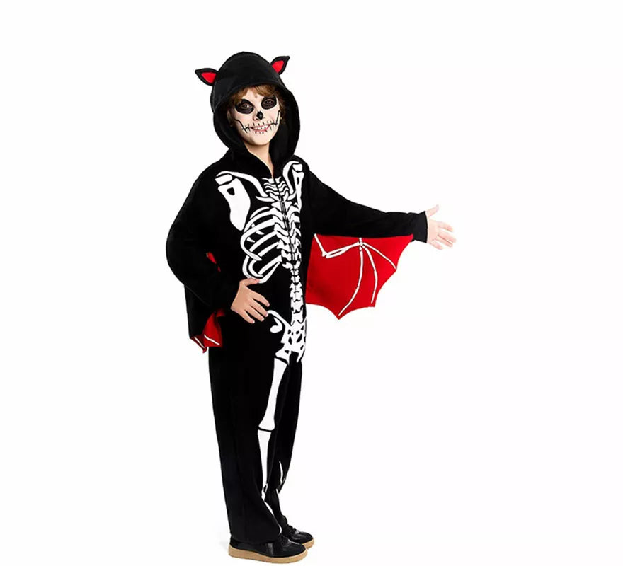 Translation missing: en.Disfraz de Esqueleto Murciélago para niño