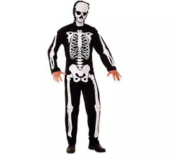 Skeleton costume for men