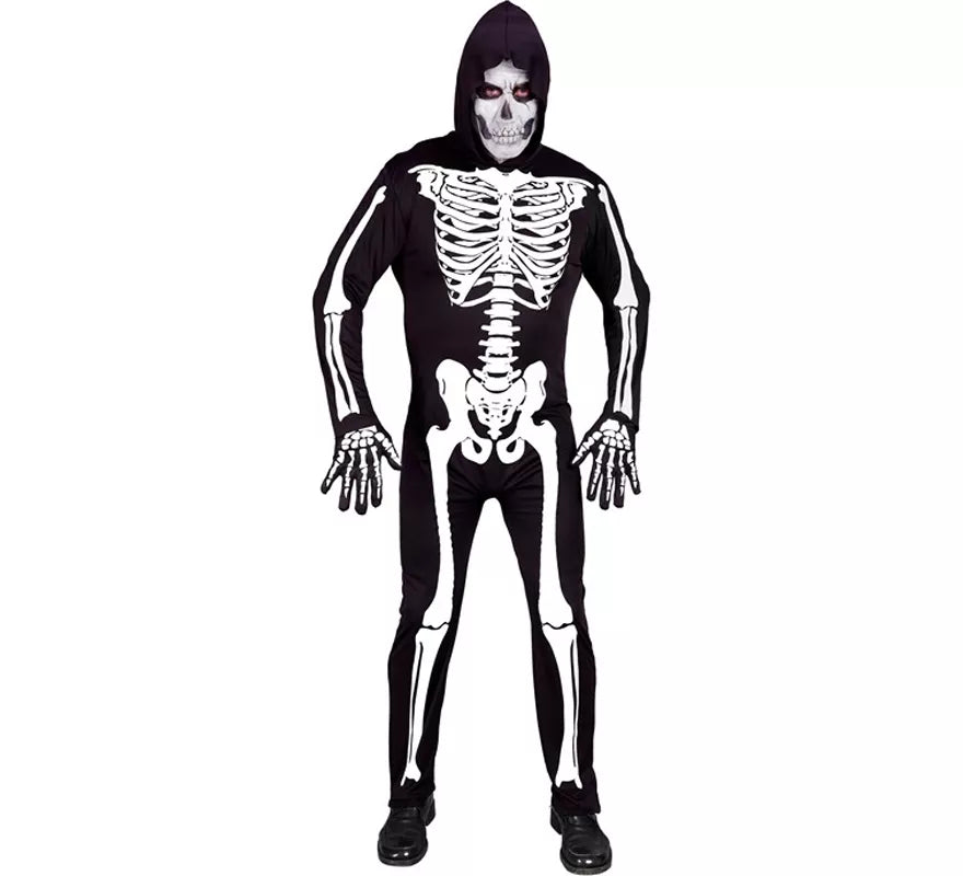 Disfraz de Esqueleto para hombre