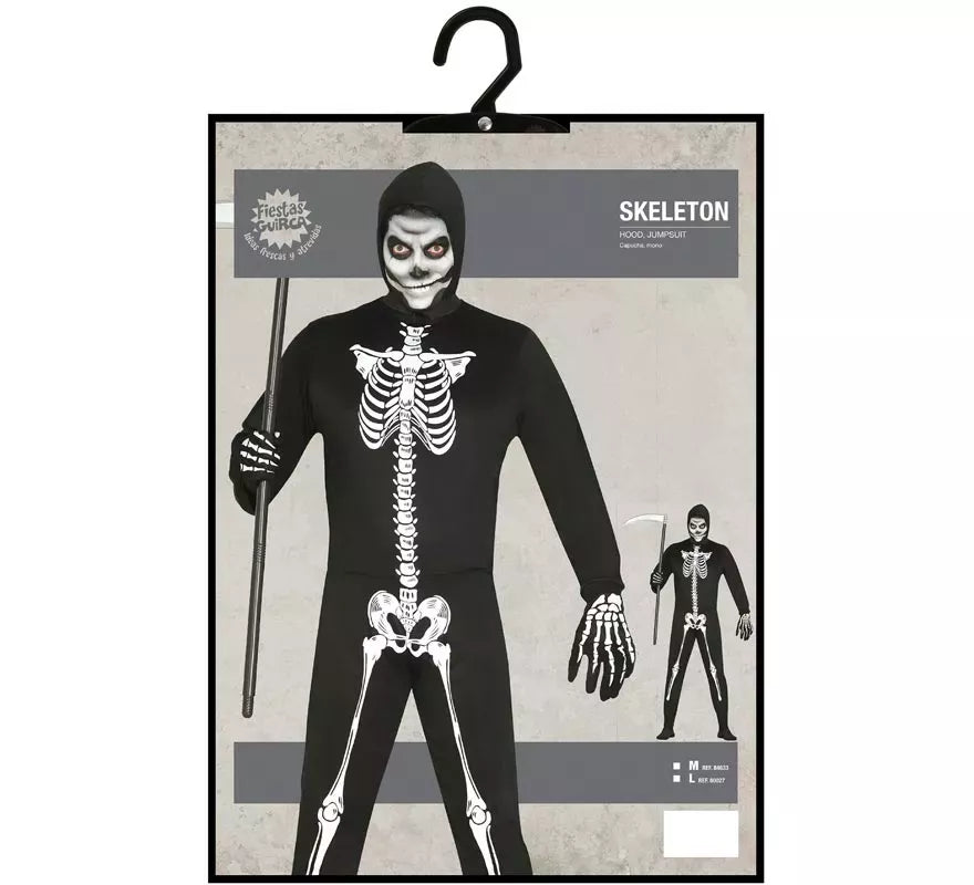 Disfraz de Esqueleto para hombre