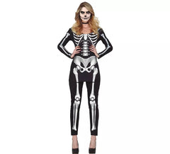 Skeleton costume for women