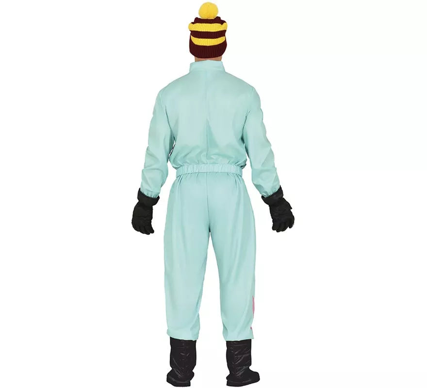 Translation missing: en.Disfraz de Esquiador azul para hombre