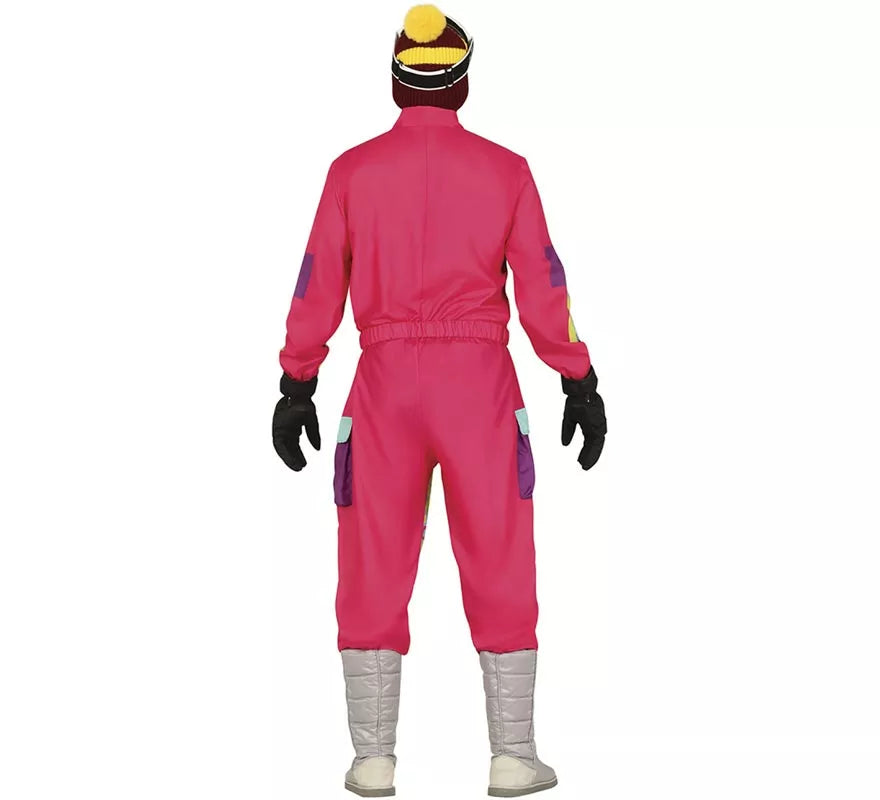Disfraz de Esquiador de los años 80 para hombre