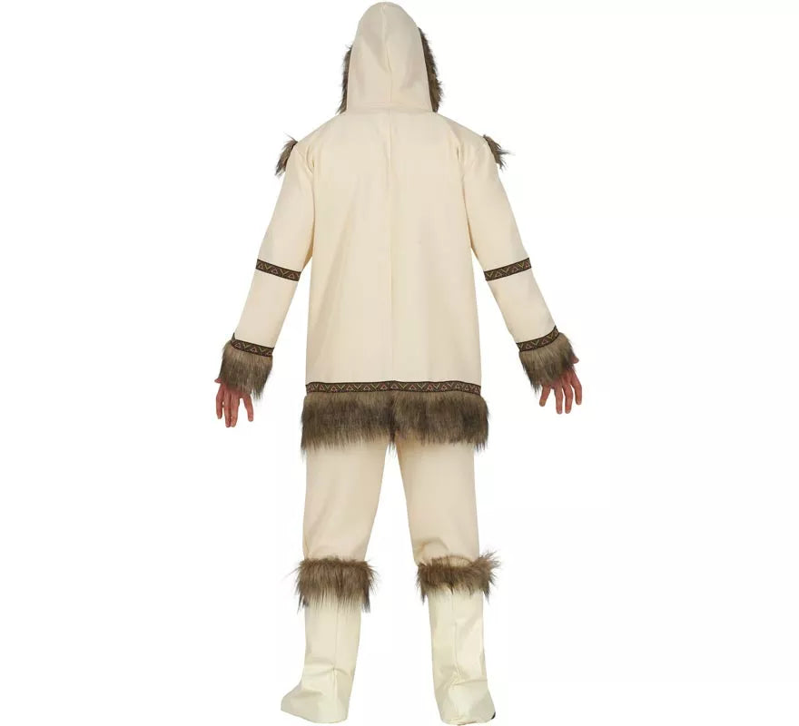 Disfraz de Esquimal Blanco para hombre