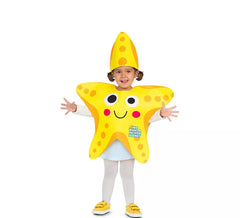Yellow Starfish Costume for Baby and Kids