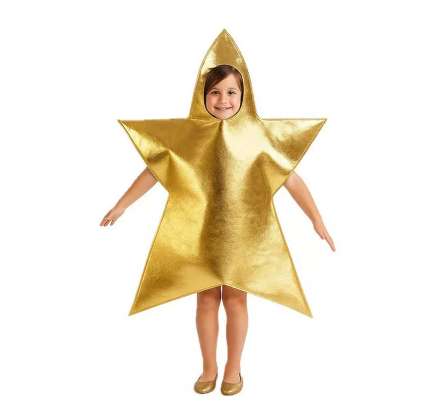 Translation missing: en.Disfraz de Estrella de Navidad para Niña de 5 a 7 años