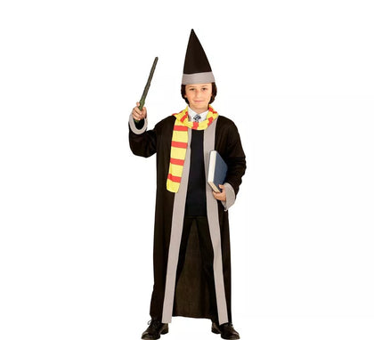 Disfraz de Estudiante de Magia para niños y adolescente