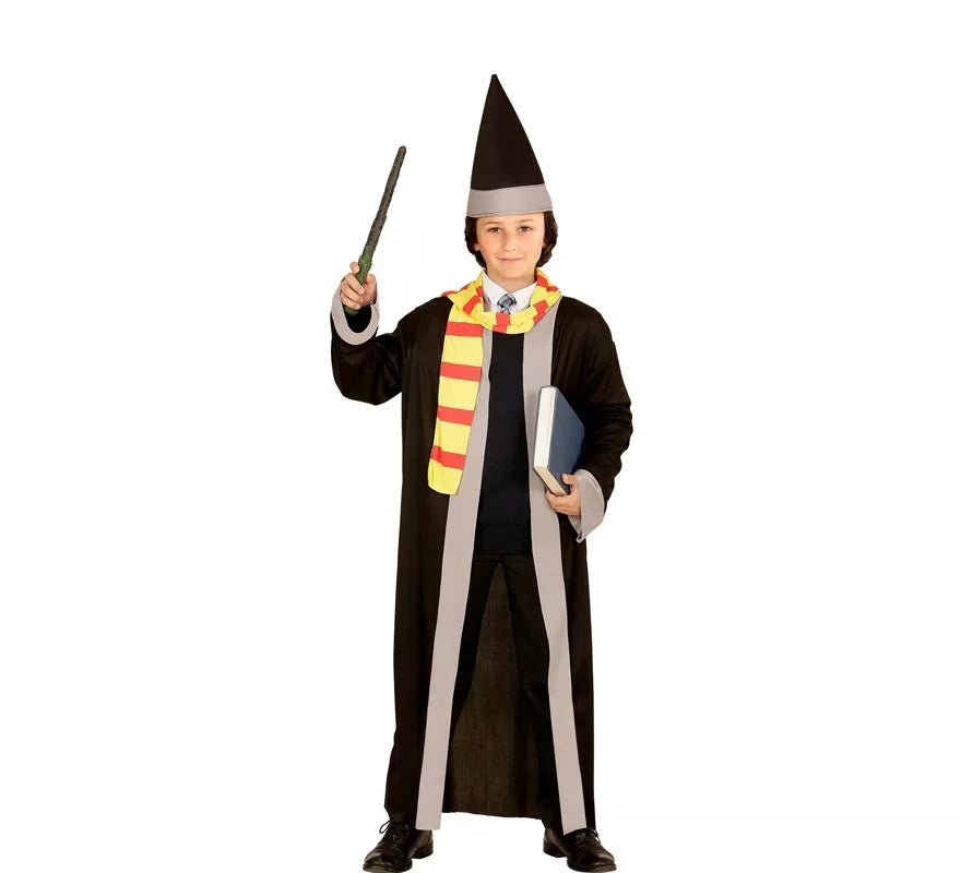 Disfraz de Estudiante de Magia para niños y adolescente