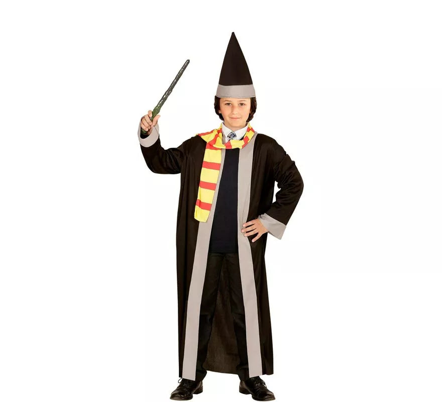 Disfraz de Estudiante de Magia para niños y adolescente