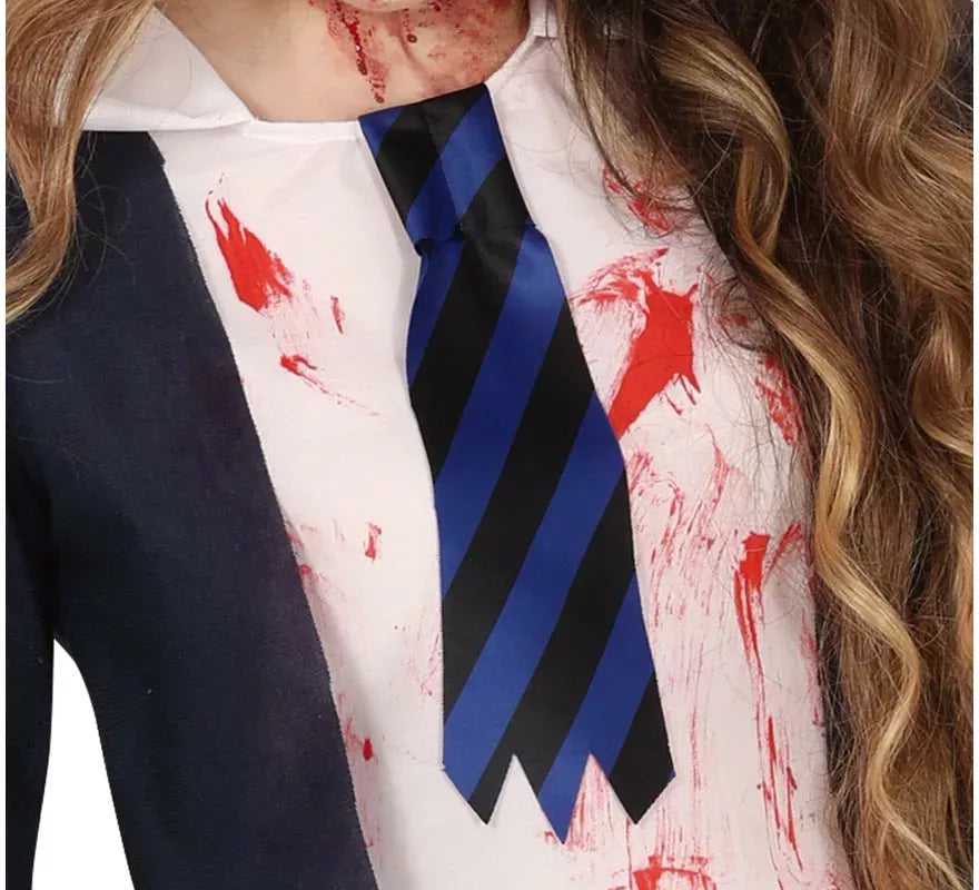 Disfraz de Estudiante Zombie para mujer