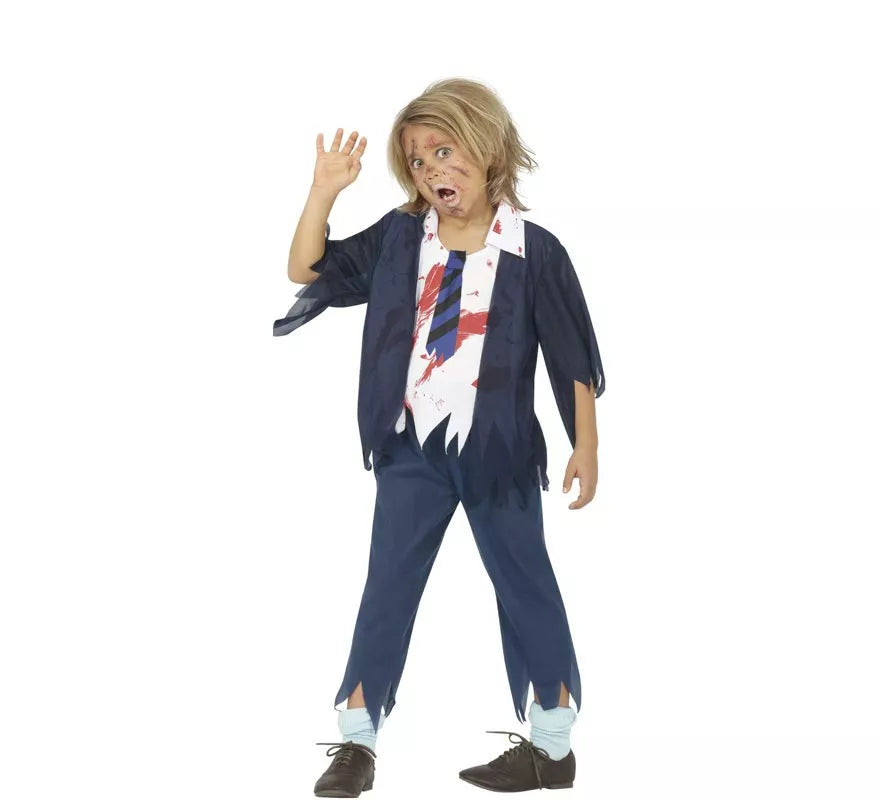 Translation missing: en.Disfraz de Estudiante Zombie para niño