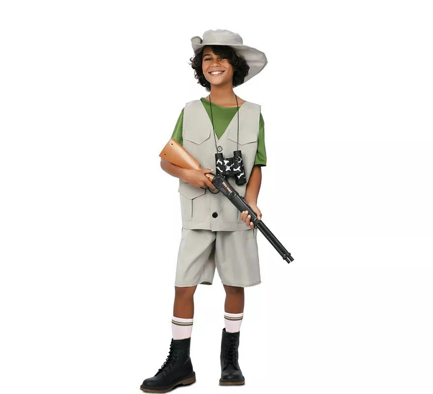 Disfraz de Explorador de la Naturaleza con sombrero para niño