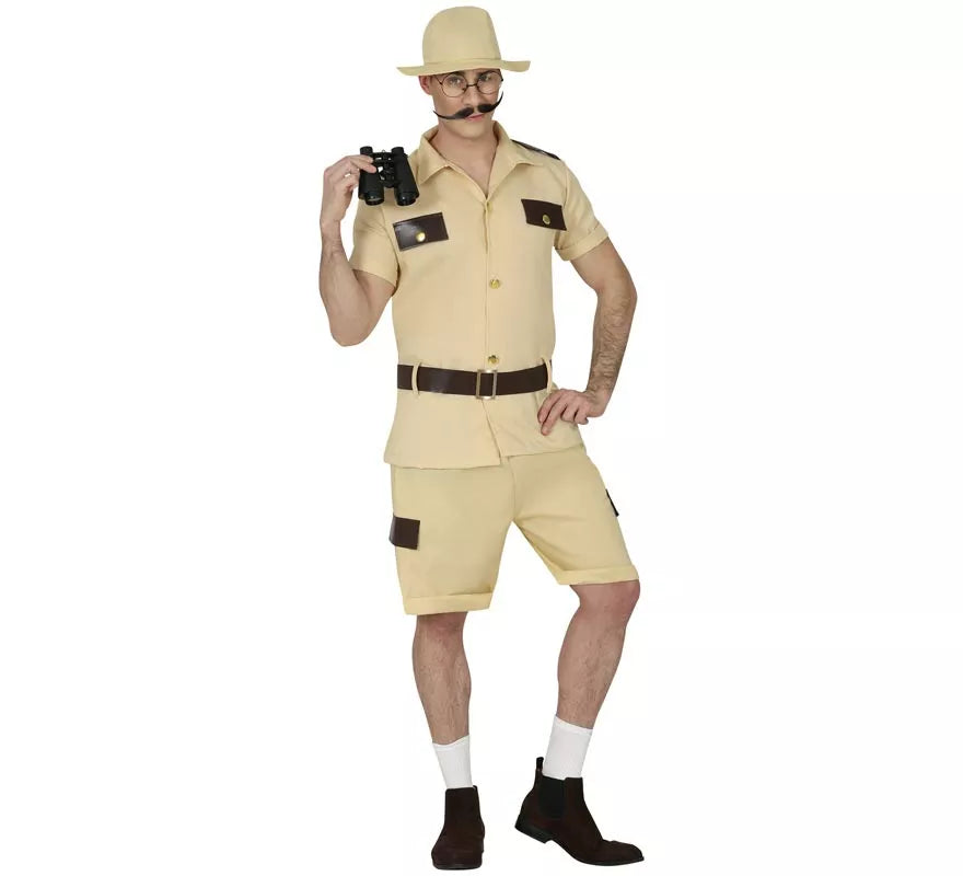Disfraz de Explorador Safari para hombre