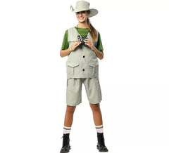 Women's Nature Explorer Costume with Hat