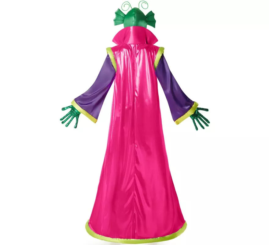 Disfraz de Extraterrestre morado para mujer
