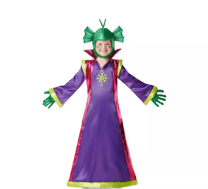 Disfraz de Extraterrestre morado para niña