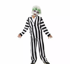 Striped ghost costume for kids