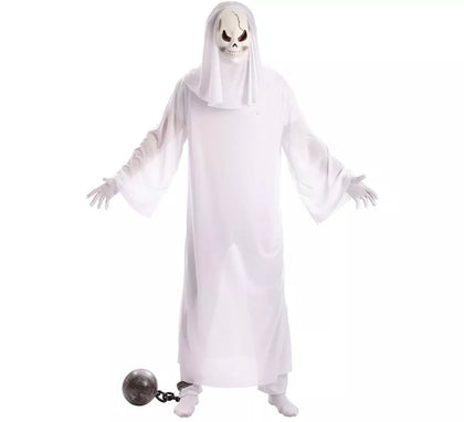 Disfraz de Fantasma blanco con Máscara para hombre