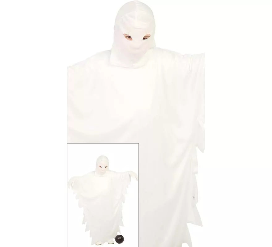 Disfraz de Fantasma Blanco para niños