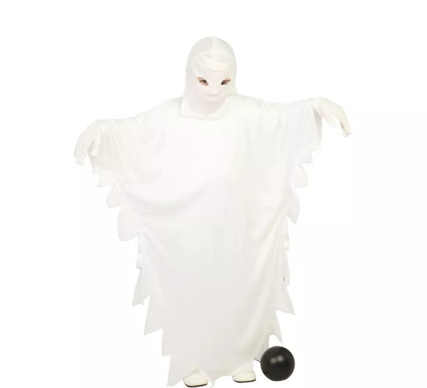 Disfraz de Fantasma Blanco para niños