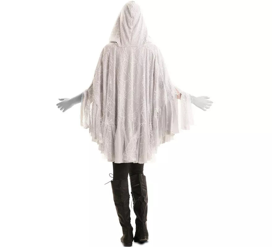 Translation missing: en.Disfraz de Fantasma con Poncho para mujer