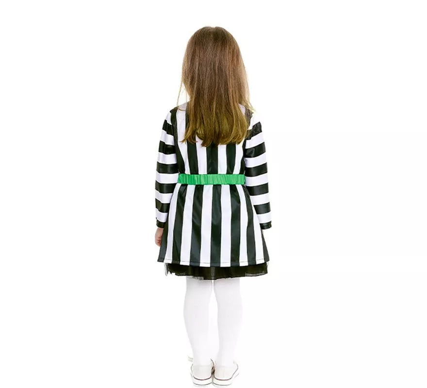 Translation missing: en.Disfraz de Fantasma de Traje a rayas para bebé y niña