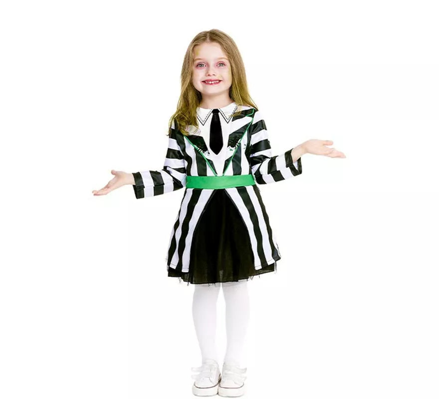 Disfraz de Fantasma de Traje a rayas para bebé y niña
