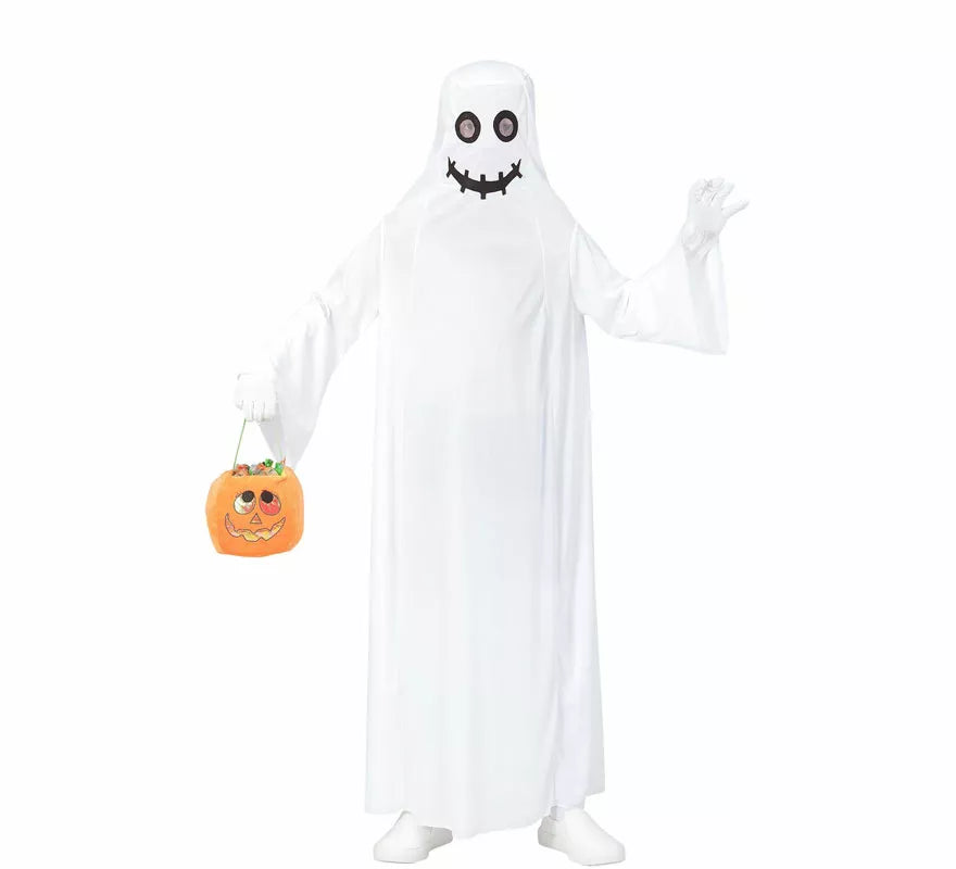 Disfraz de Fantasma Feliz para niños