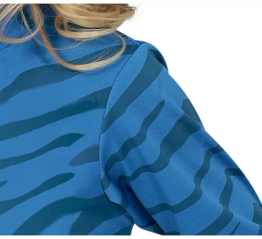 Disfraz de Felino Azul para niños