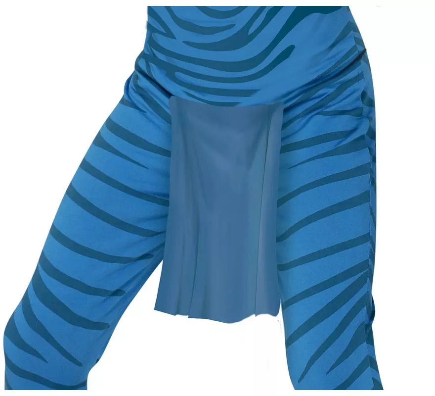 Disfraz de Felino Azul para niños