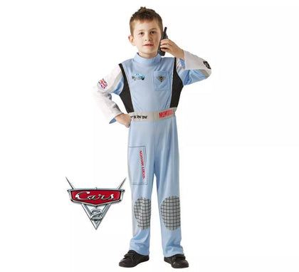 Disfraz de Finn Mcmissile Classic de Cars 2 para niño