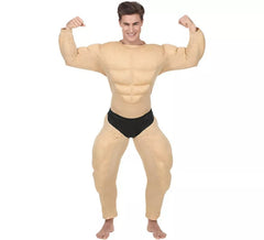 Muscular bodybuilder costume with underwear for men