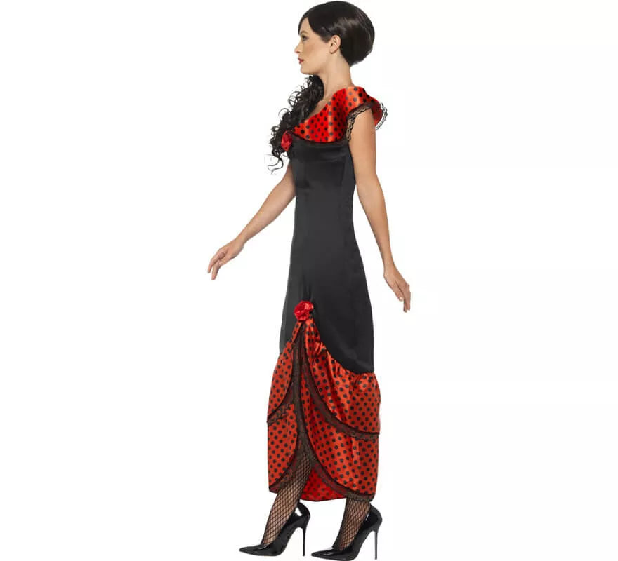 Disfraz de Flamenca con Lunares para mujer
