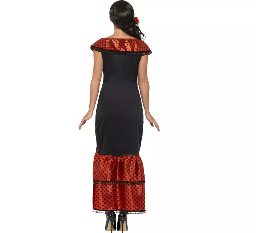 Translation missing: en.Disfraz de Flamenca con Lunares para mujer