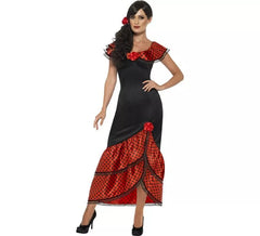 Flamenco Costume with Polka Dots for women