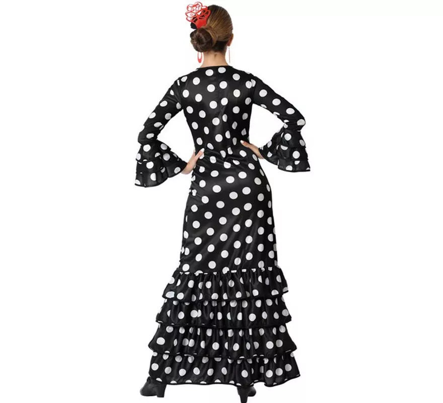 Disfraz de Flamenca Negro para mujer