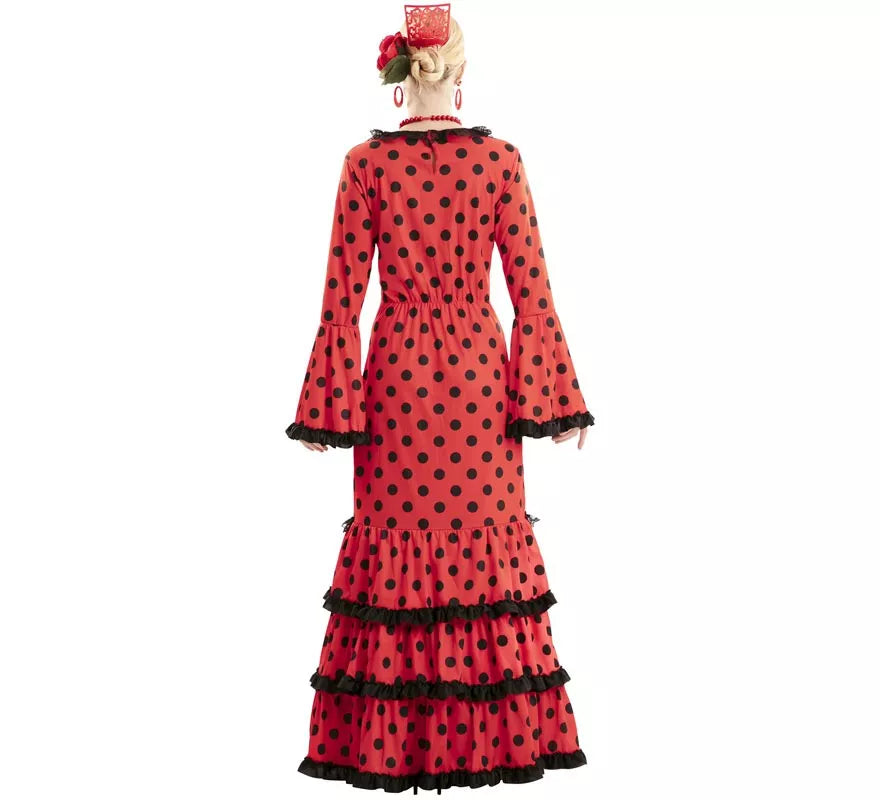 Flamenca Roja para mujer