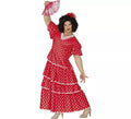 Disfraz de Flamenca Rojo a Lunares para hombre