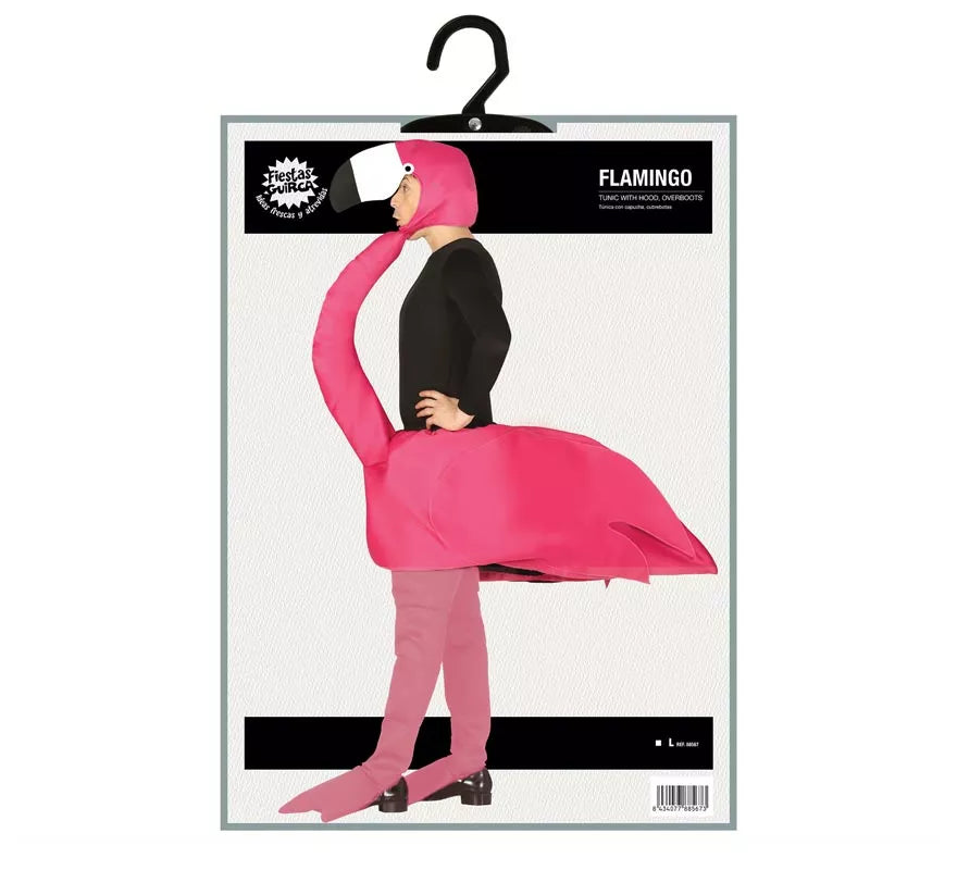 Disfraz de Flamenco Rosa para adultos