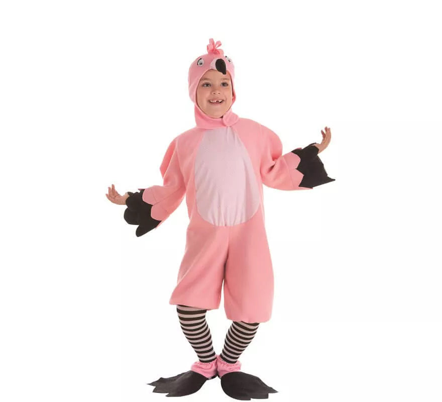 Disfraz de Flamenco Rosa para niños