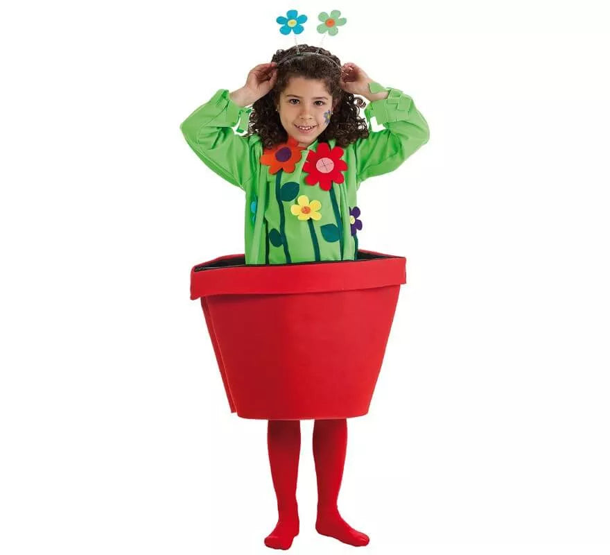 Translation missing: en.Disfraz de Flores en Maceta para niña