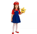Disfraz de Fontanera de Videojuego para niña