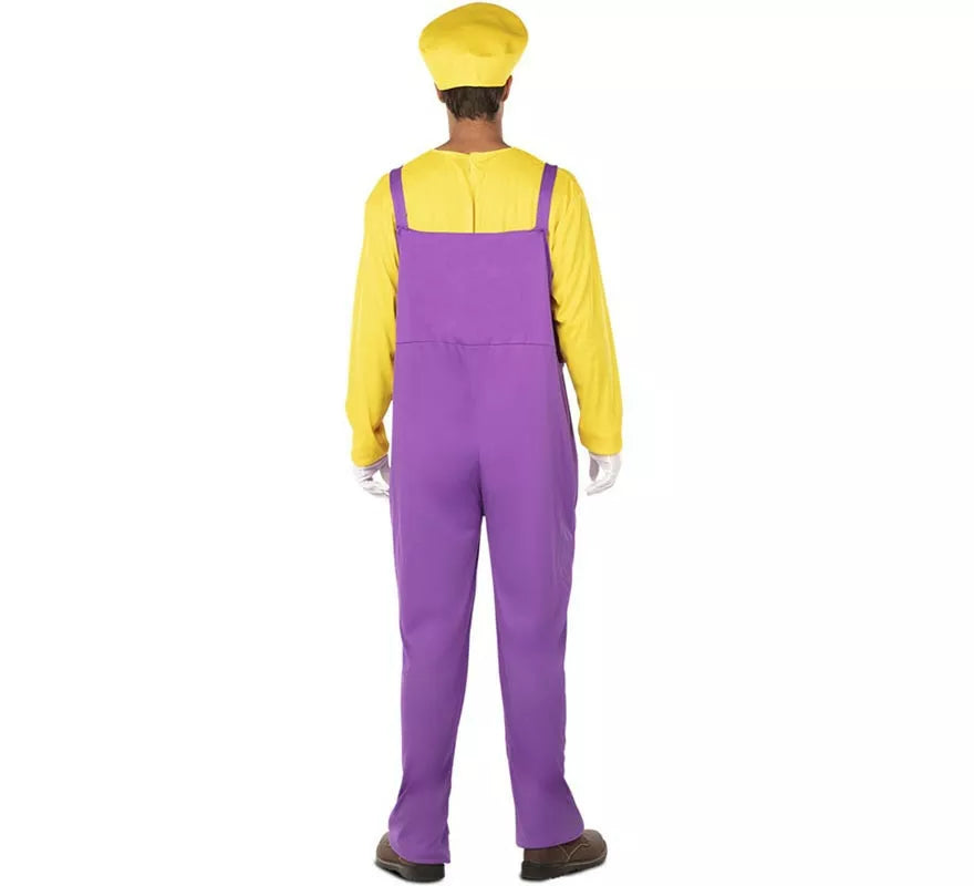 Disfraz de Fontanero Amarillo para hombre