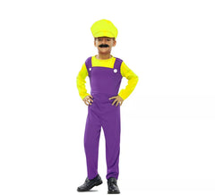 Yellow Plumber Costume for Boys
